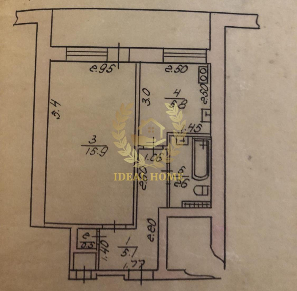 Продаж Квартира 1-кімнатна, 6/9 поверх на Соборная ул., 24 Фастів - фото 6