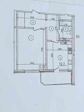 1-кімнатна, Моторний пров, 11б, Голосіївський Kiev
