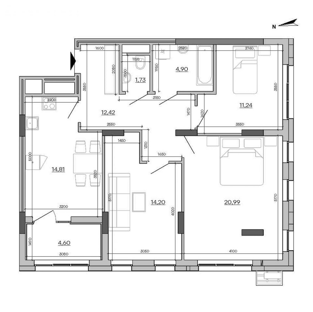 Продаж Квартира на улица Промислова 50-52 L'viv - photo 2