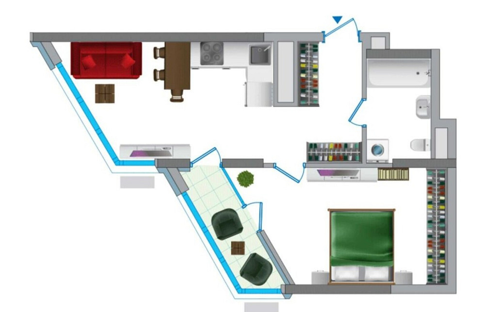 Продаж Квартира 2-кімнатна, 22/25 поверх на Зарічна, 1 Київ - фото 2