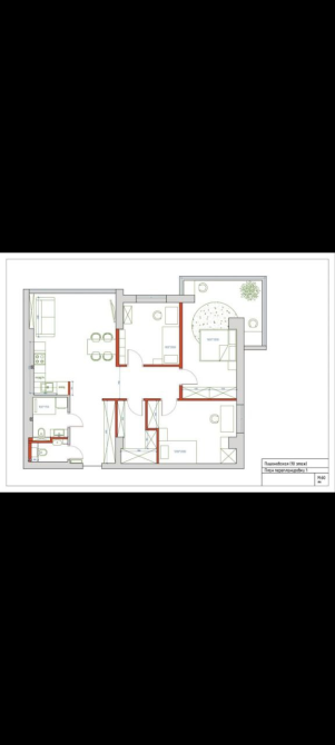 Продам 3 комнатную квартиру в Центре . ID 41262 Одеса - фото 15