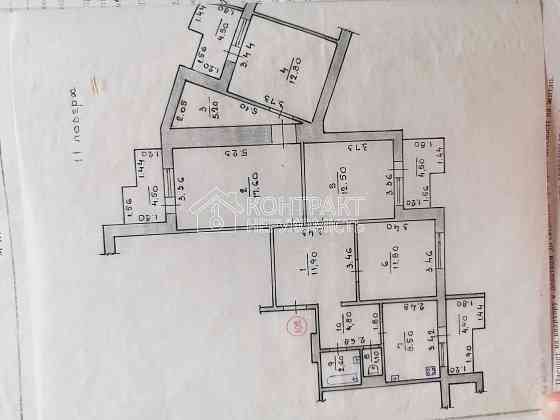 Продаж Квартира 4-кімнатна, 11/12 поверх на вул. Кричевського Харків