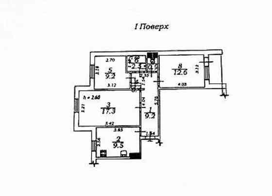 Продам 3-комнатную квартиру на Таирова, Королёва / Левитана, 1/9 эт. Odessa