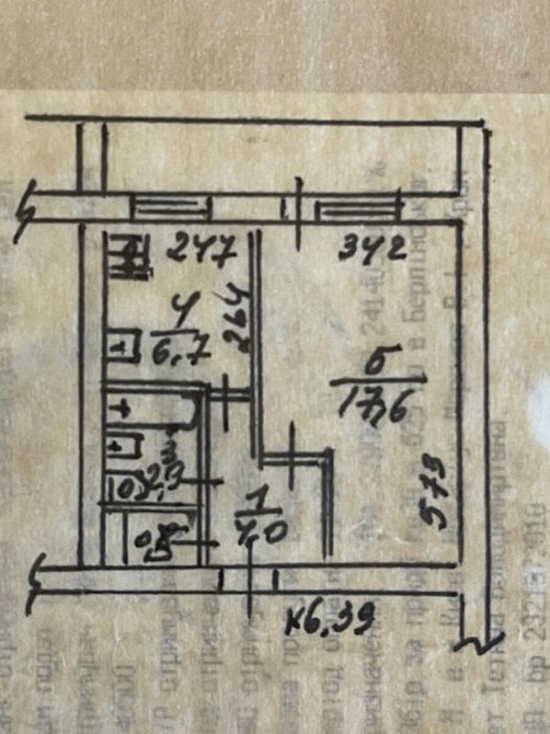 Продаж Квартира 1-кімнатна, 6/9 поверх на Берлінського, 25 Kiev - photo 11