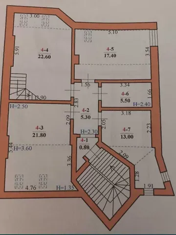 Продаж 4к Квартира 128 кв.м Корнія Товстюка (Достоєвського Федора) вулиця 5Е Чернівці - фото 9
