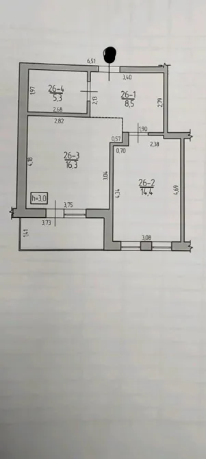 For sale 1-room Apartment 46 sq.m Вілмоша Ковача 19А Uzhhorod - photo 19