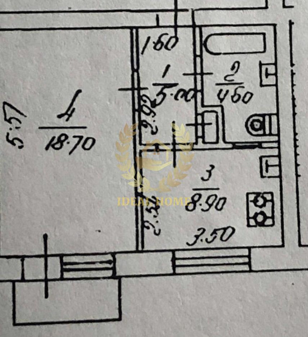 Продаж Квартира 1-кімнатна, 4/5 поверх на Цитадельная ул., 4/7 Київ - фото 14