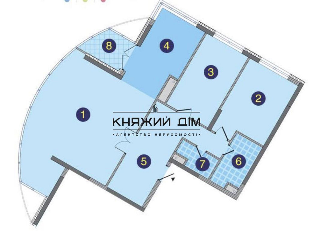 Оренда офісне приміщення на Заречная ул. поверх - 3/25 Киев - изображение 11