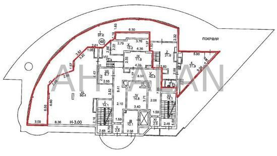 Оренда офісне приміщення на Шевченка Тараса бул., 33Б приміщень - 2, поверх - 24/24 Kiev - photo 20