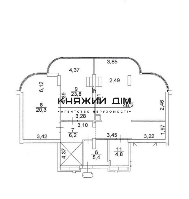 Оренда офісне приміщення на вул. Драгомирова Михаила ул./Андрія Верхогляда поверх - 22/24 Київ - фото 8