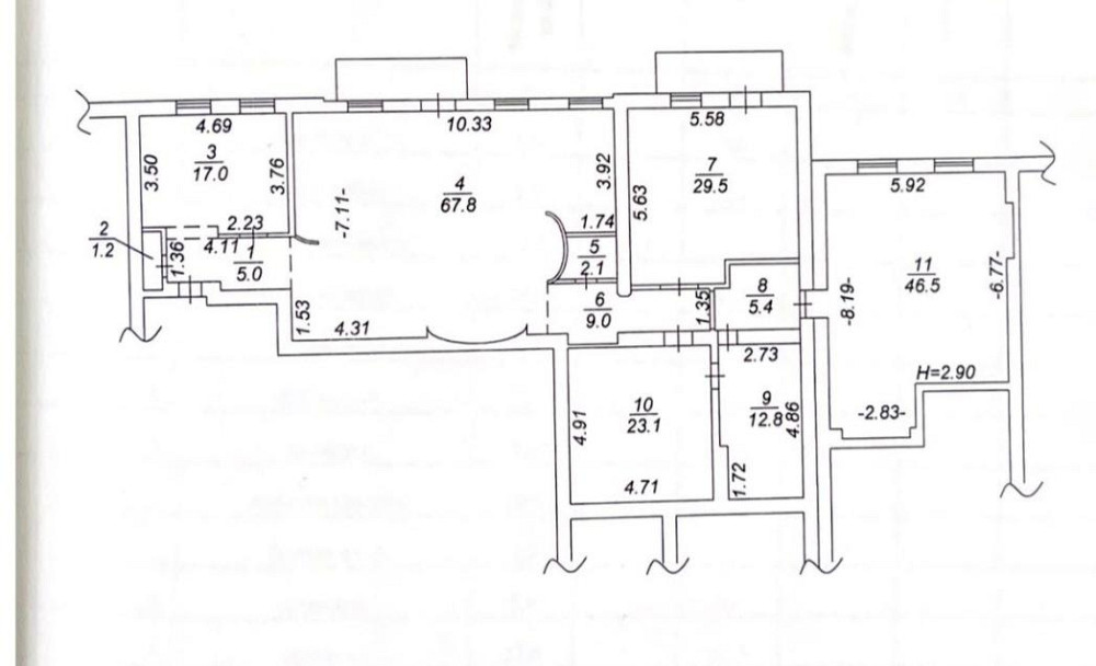 Продаж Квартира 5-кімнатна, 4/4 поверх на Малоподвальная вул., д. 12/10 Киев - изображение 18