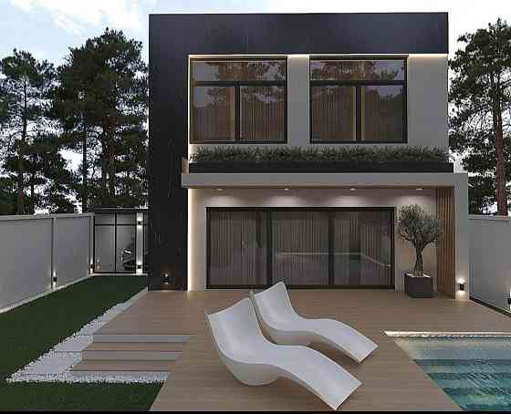 Дом 145м2 на 3х сотках с бассейном. Рассрочка! Одесса