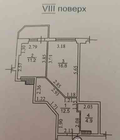 Продаж Квартира 1-кімнатна, 8/18 поверх на Артиллерийская ул. Одеса