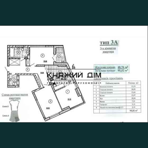 Продажа 3-х к. кв. в новом ЖК на Левобережной. № 21132517 Киев