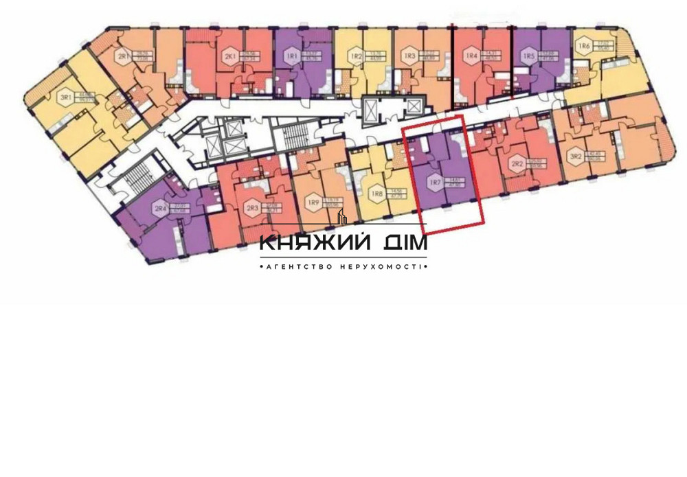 Продаж однокімнатної квартири в ЖК Great ,Будинок 12 .вікна у двір Код № 21146789 Київ - фото 4