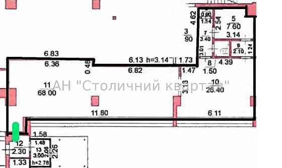 Оренда Будинок 3-кімнатний на Голосіївський пр-т, 70 Киев