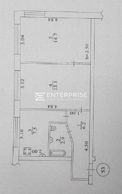 Продаж Квартира 2-кімнатна, 1/5 поверх на вул. Івана Виговського Kiev - photo 10