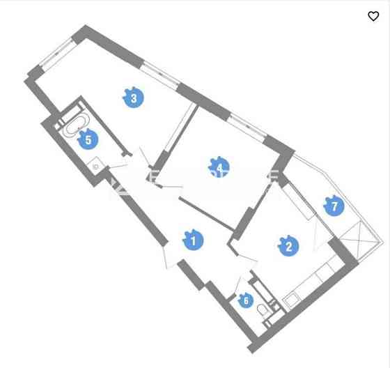 Продаж 2к Квартира 64.7 кв.м Новопольова вул. Kiev
