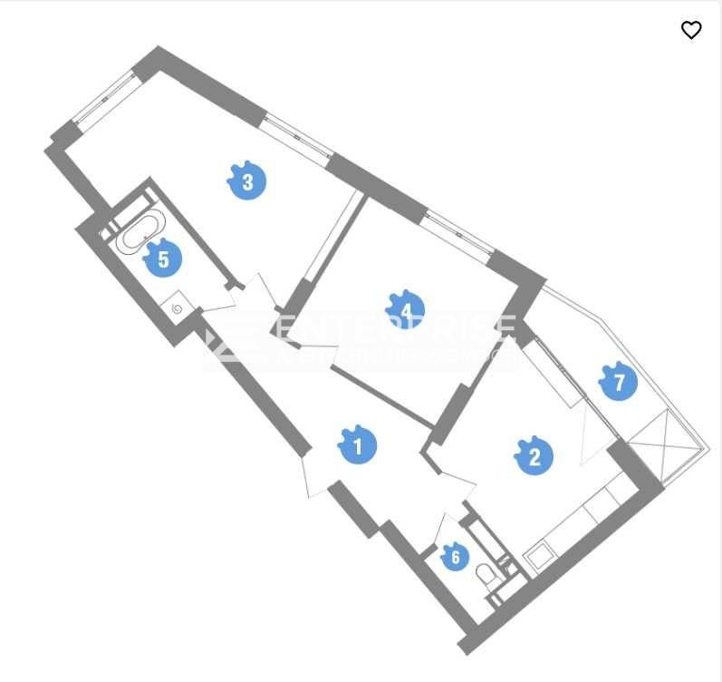 Продаж 2к Квартира 64.7 кв.м Новопольова вул. Kiev - photo 6