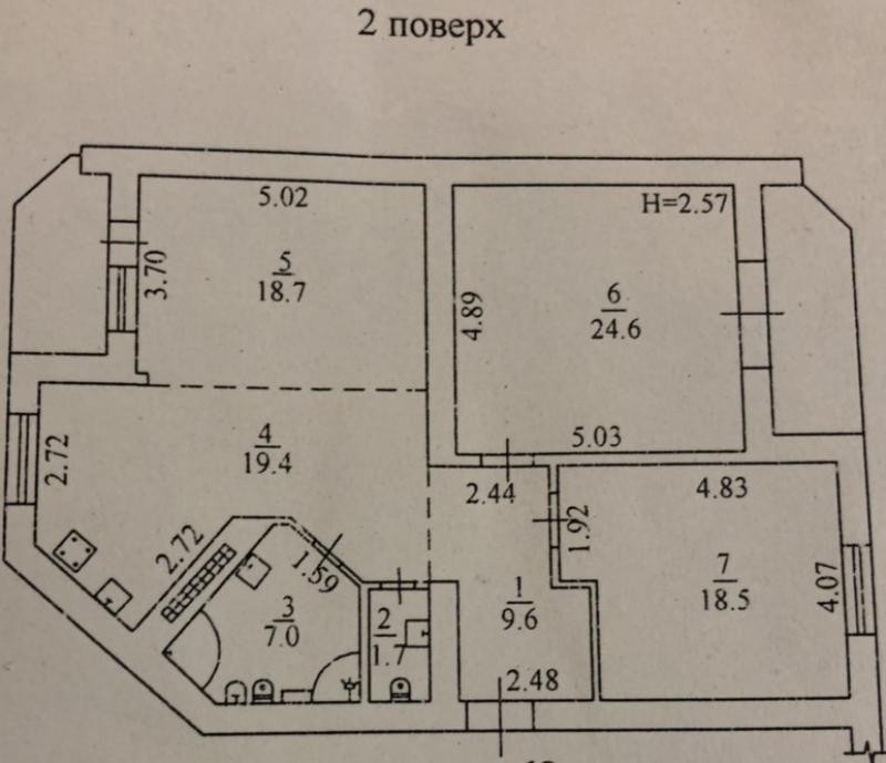 ТВ-3  3 комн. ул. Светлый пер./ Черняховского Одеса - фото 11