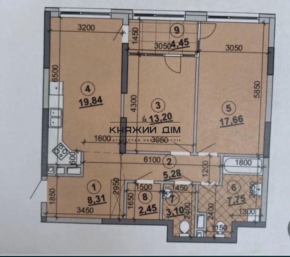 #127961;#65039; Продам 2-кімнатну квартиру 84 м#178; | ЖК GREAT | вул. Причальна, 12 | З документами#128205; Київ - фото 5