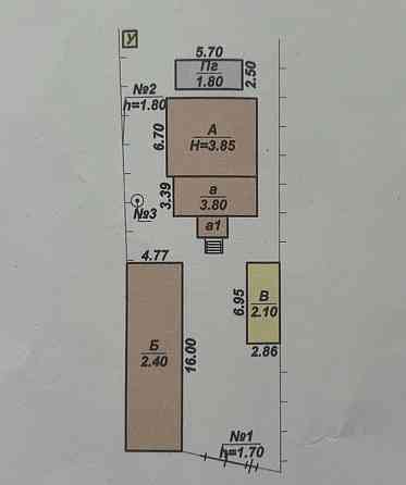 Продаж 1-поверховий Будинок з ділянкою 28 сот 61 кв.м 3 кімн. на Зарічани Північна Zhytomyr