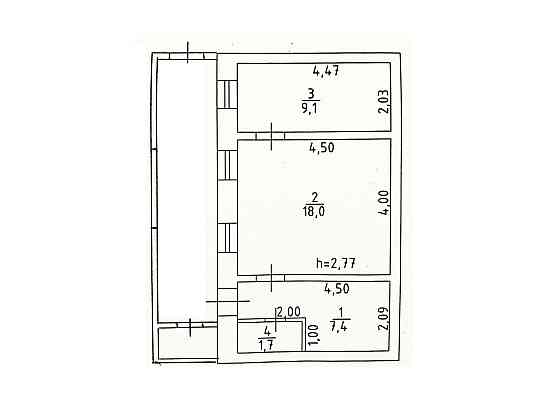 Продам 2-комнатную квартиру, Молдаванка Лазарева (Болтенко) / Алексеевский сквер Одеса