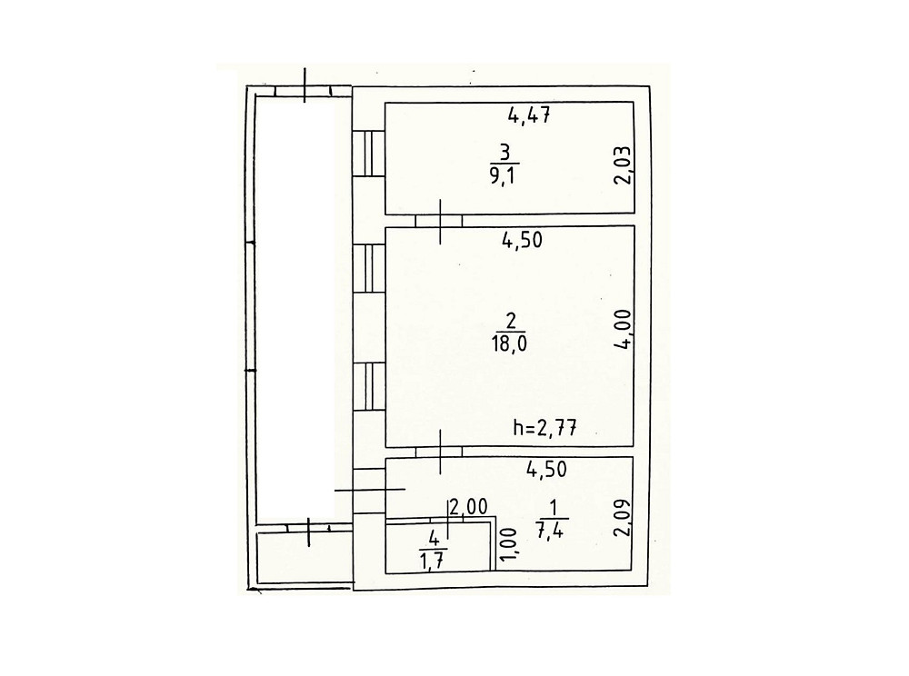 Продам 2-комнатную квартиру, Молдаванка Лазарева (Болтенко) / Алексеевский сквер Одеса - фото 3