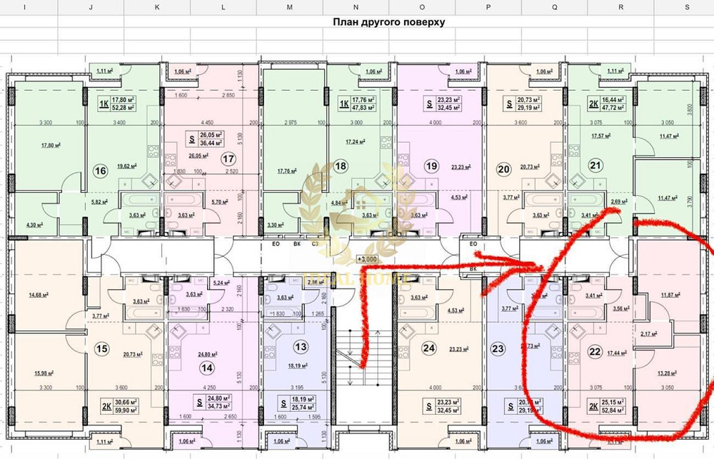 Продаж Квартира 2-кімнатна, 2/4 поверх на Вакуленчука ул., 47 Київ - фото 19