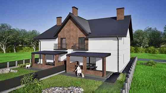 Продається красивий будинок-дуплекс 185м. с. Байківці Baikivtsi
