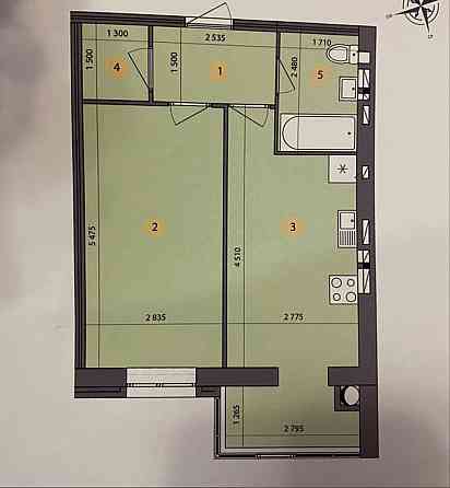 Квартира в жк Ковалівський 6 - секція переуступка. Кропивницький