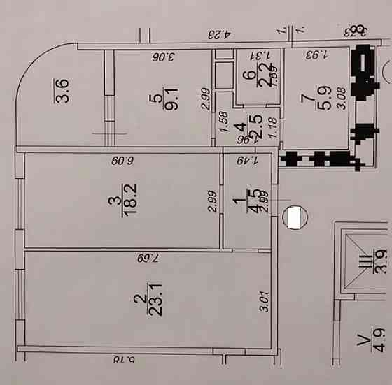Продаж Квартира 2-кімнатна, 13/24 поверх на Краснова ул. Odessa