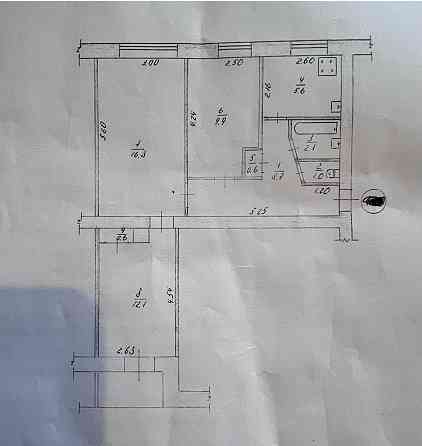 Продаж 3к Квартира 59 кв.м Велика Бердичівська 67 Zhytomyr