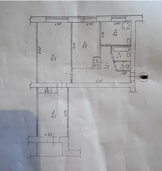 Продаж 3к Квартира 59 кв.м Велика Бердичівська 67 Zhytomyr - photo 1