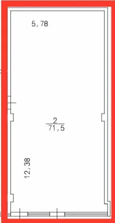 Продаж комерційне приміщення на просп. Академика Глушко, 22 приміщень - 1, поверх - 1 Одеса