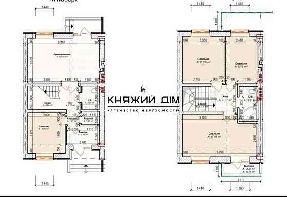 БЕЗ КОМИССИИ!!! Продажа современного дуплекса в с. Княжичи Броварской р-н. № 2210775 Княжичі (Броварський район)