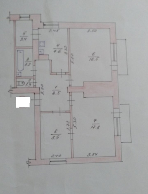 Продаж 3к Квартира 69 кв.м Офіцерська Житомир - изображение 2