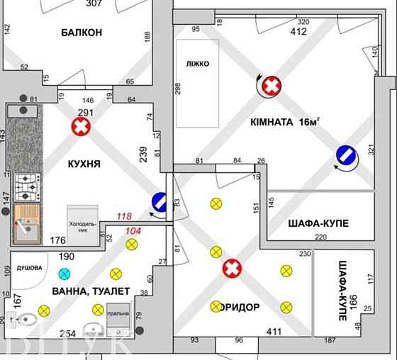 Продаж Квартира 1-кімнатна, 4/10 поверх на вул. Угорська Львів