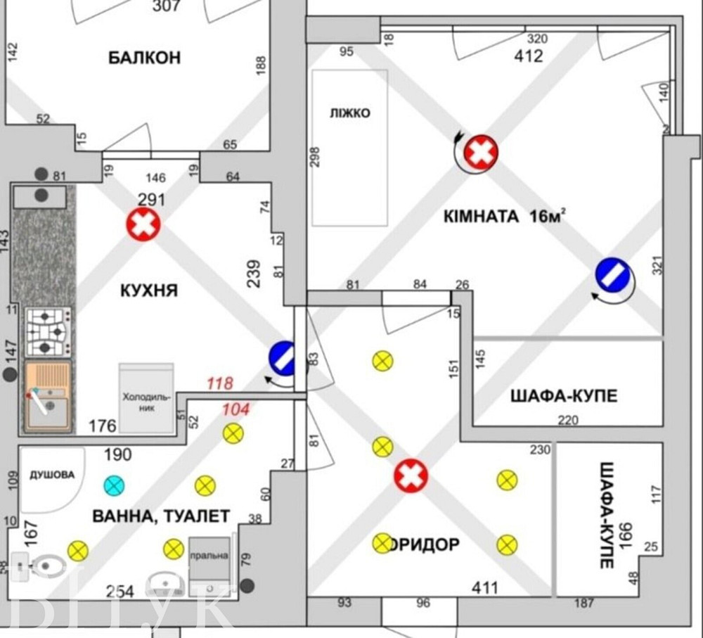 Продаж Квартира 1-кімнатна, 4/10 поверх на вул. Угорська Львів - фото 6