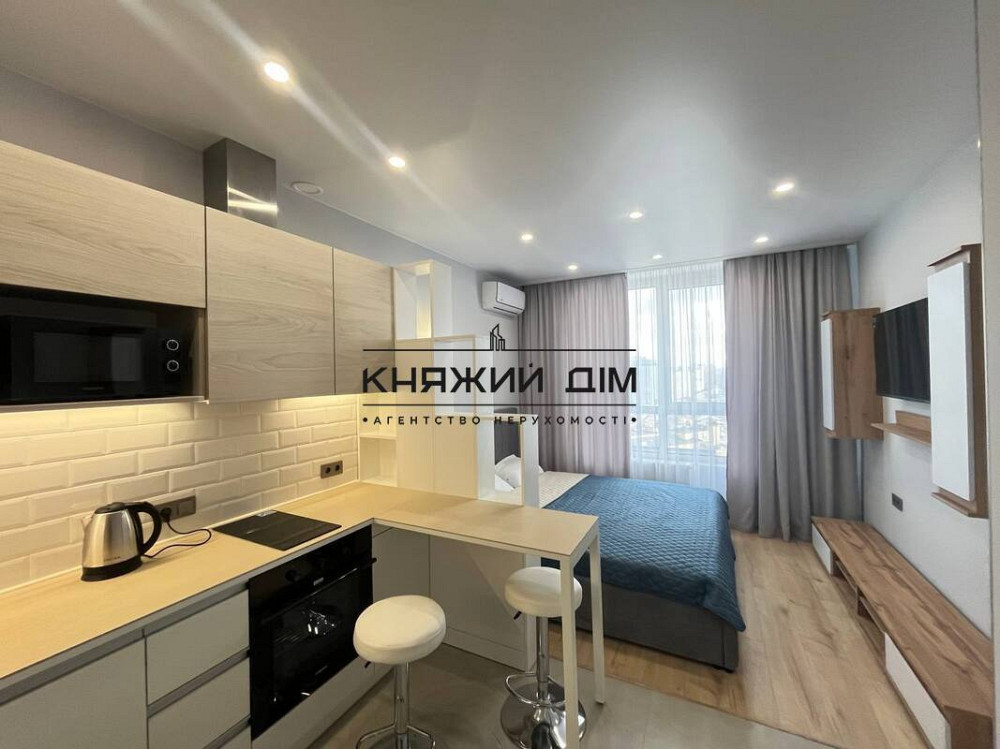 Оренда Квартира 1-кімнатна, 22/28 поверх на Днепровская Набережная Kiev - photo 2