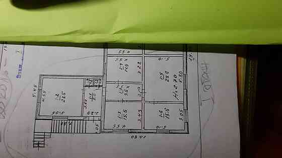 Продаж 2-поверховий Частина будинку з ділянкою 10 сот 118 кв.м 4 кімн. на Тетеревка Zhytomyr