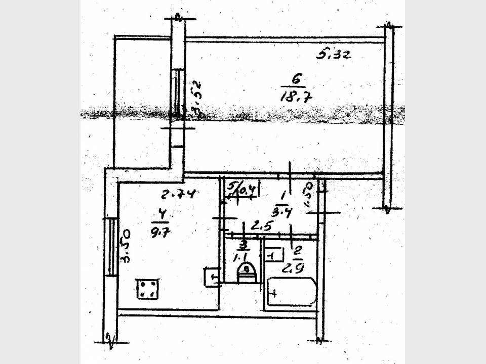 Продаж Квартира 1-кімнатна, 1/9 поверх на вул. Смілянська, 128 Черкаси - фото 9