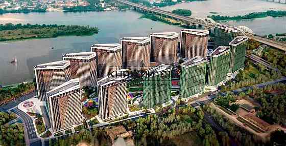 Видова 1к квартира в ЖК Great, Дніпровська набережна № 21142528 Київ