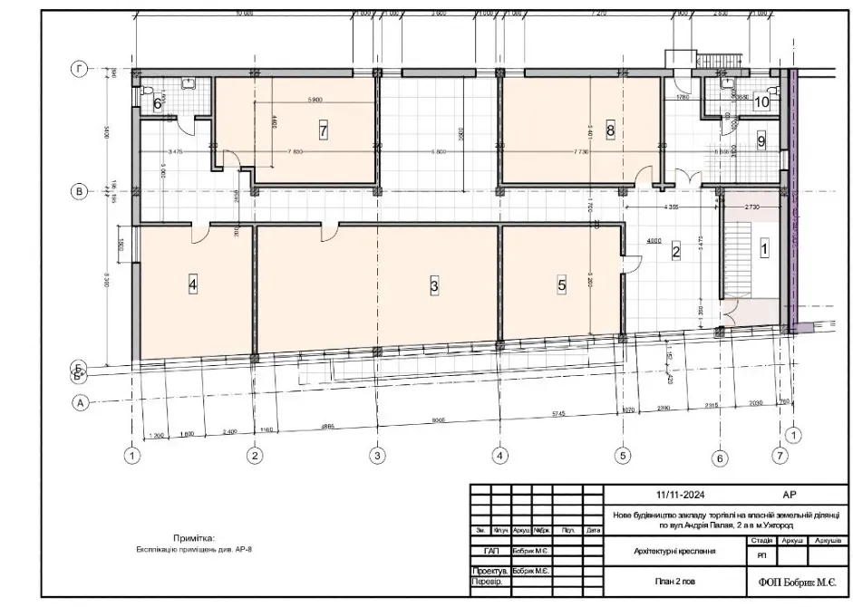Продажа Торгово-офисный центр площадь 790 кв.м  на Андрія Палая Ужгород - изображение 6