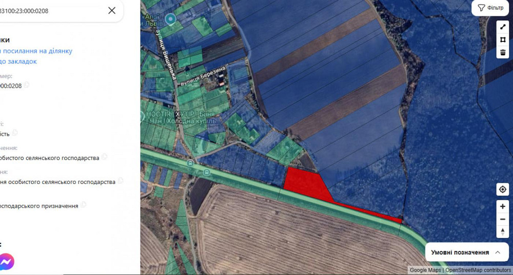 Продаж земельної ділянки 1.26 га Давидів - фото 1