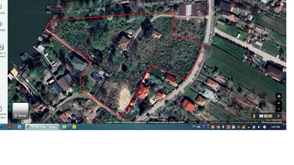 Ділянка за кордоном 4096 сот.    м. Плоєшті, Румунія на Str. Nufarului 15, Snagov, Ilfov Плоєшті - фото 1