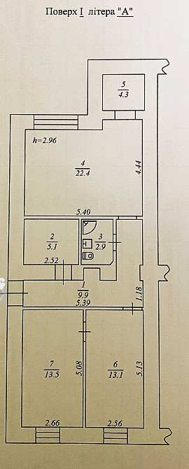 Продаж Квартира 3-кімнатна, 1/4 поверх на Антоновича вул., д. 59 Київ - фото 7