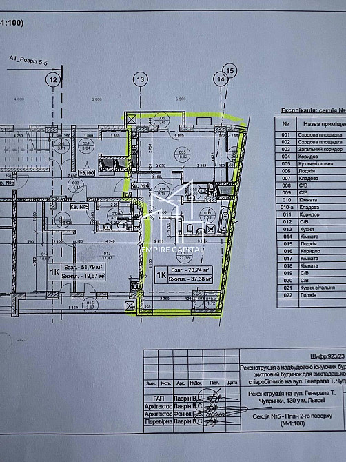 Продаж 1к квартири 70.74 кв. м Львів - фото 6