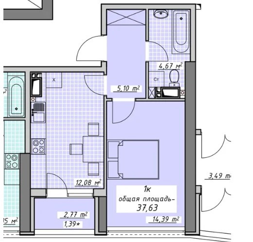 1ком.квартира от строителей - ЖК Атмосфера Odessa - photo 6