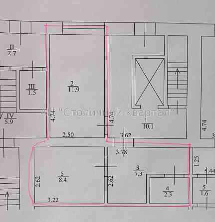 Оренда приміщення вільного призначення на Голосіївський пр-т, 93 приміщень - 2, поверх - 1/9 Київ